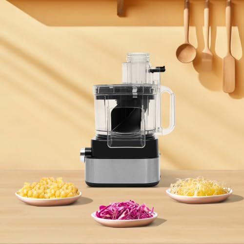 5-in-1 Commercial Food Processor, 600W, 1.32Gal Capacity