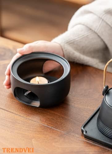 Japanese Coarse Pottery Teapot Warmer, Chinese Kungfu Accessory for