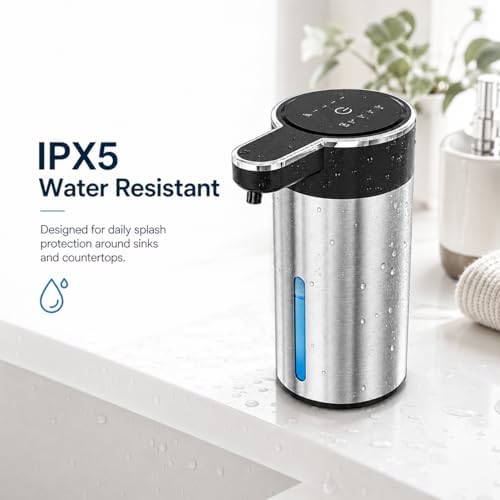 Automatic Liquid Soap Dispenser Touchless, Stainless Steel