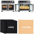 134PCS Air Fryer Liners Compatible with Ninja French Door Premier