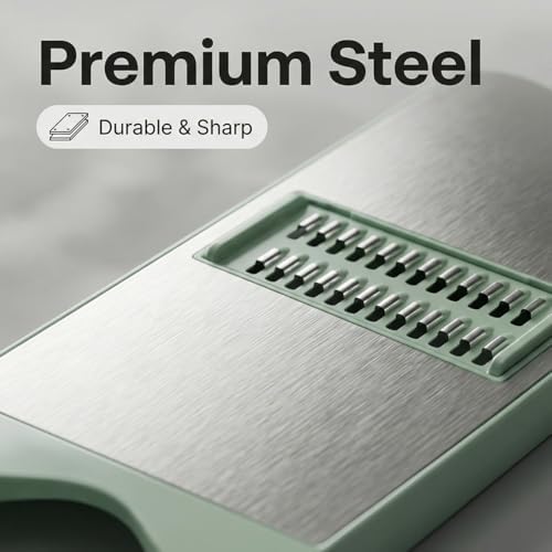 NACOLUS 3-Blade Stainless Steel Mandoline Slicer