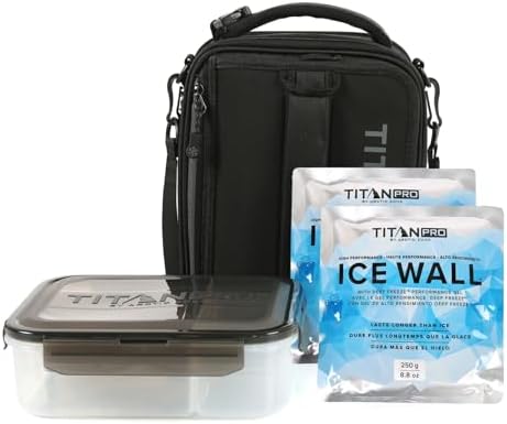 Titan PRO Expandable Lunch Box by Arctic Zone (Black)
