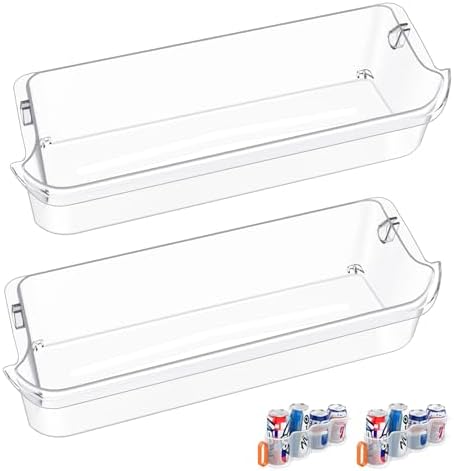 [2 PACK] 241505301 Refrigerator Door Bin Compatible with Frigidaire