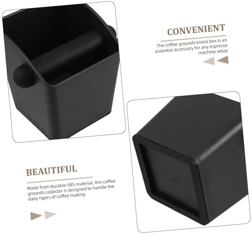 Espresso Knock Box Large Capacity ABS Waste Separation Bin