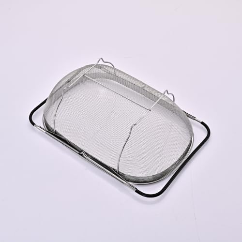 6-Quart Stainless Steel Collapsible Fine Mesh Kitchen Colander