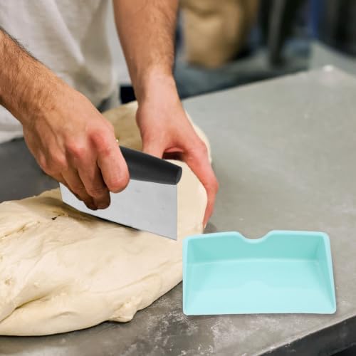 Dough Scraper Cutter Set with Stainless Steel and Plastic Handles