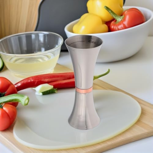 Stainless Steel Double Head Jigger 60ml 45ml Cocktail Measuring Cup