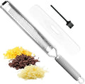 Stainless Steel Lemon Zester, Cheese & Vegetable Zester Grater With