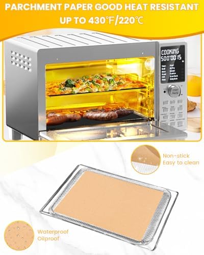 134PCS Air Fryer Liners Compatible with Nuwave Bravo XL Pro Air Fryer