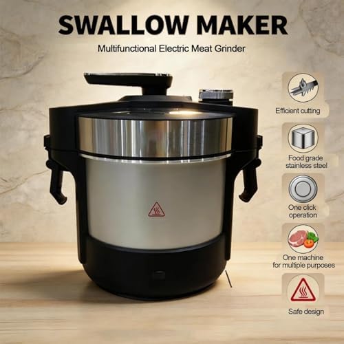 6L 1000W Electric Swallow Maker and Food Processor