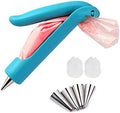 Yakamoz Icing Piping Tip Set, Handheld Control Cake Decorating Pen Kit