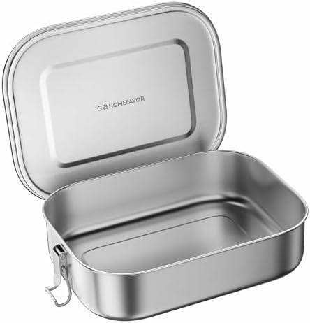 G.a HOMEFAVOR Stainless Steel Bento Lunch Box, 1200 ml/40 oz
