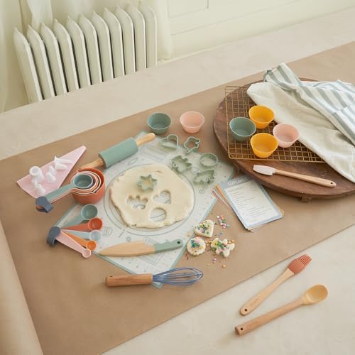 Wooden Baking Set for Kids