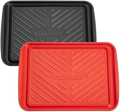 Cuisinart Grilling Prep and Serving Tray, Dishwasher-Safe, 2-Pc