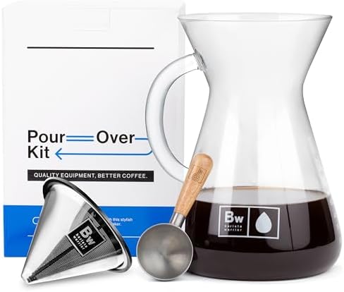 Barista Warrior Pour Over Coffee Maker Set & Kettle