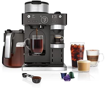 Ninja CFN601 Espresso & Coffee Maker, Black