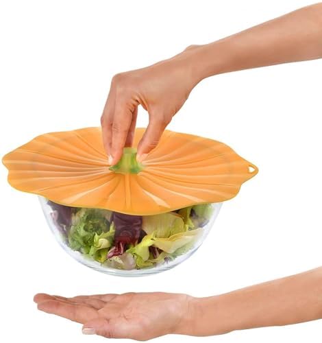 Charles Viancin Pumpkin Silicone Lid, 8 Inch