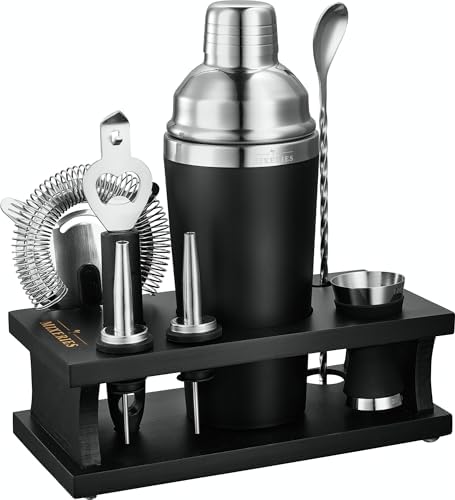 Excellent Grip Mixology Bartender Kit - Drink Mixer Set with All
