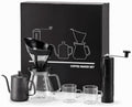 Manual Pour Over Coffee Dripper Set with Grinder