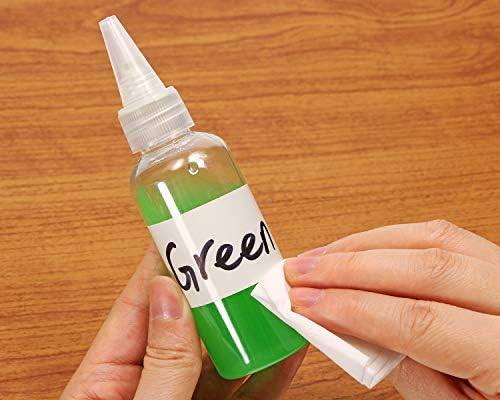 PENTA ANGEL 2oz Plastic Squeeze Bottles 8Pcs Small Clear Empty Squirt
