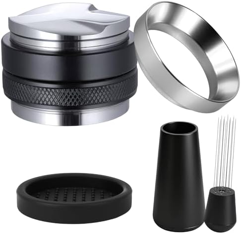 BestYiJo 51mm Espresso Accessories Kit - 4-Piece Stainless Steel