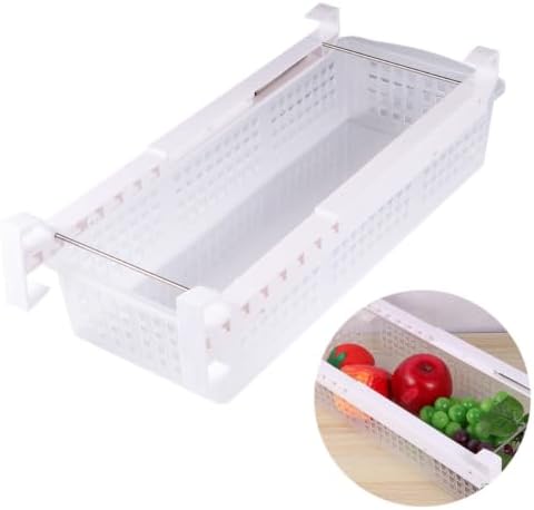 Telescopic Plastic Egg Storage Drawer Organizer for Fridge and Kitchen