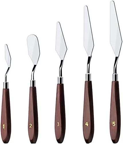 Cake Cream Spatula 5 Pieces/Set Stainless Steel Frosting Baking Pastry