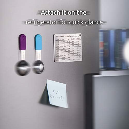U-Taste Professional Measurement Conversion Chart Refrigerator Magnet