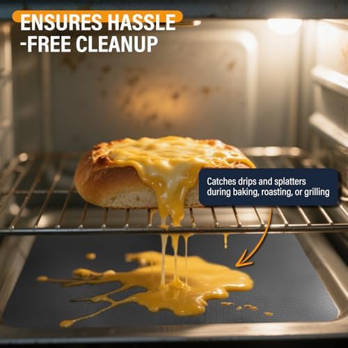 PTFE Oven Liner Roll, Cut-to-Fit Stove & Grill Mat, 75 x 17 in