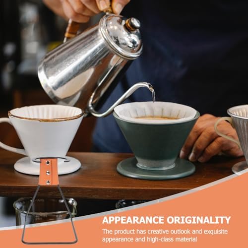 Adjustable Coffee Dripper Rack Metal Iron Stand for Manual Brew