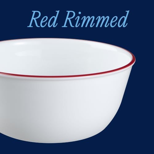 Corelle Vitrelle Glass 6-PC Bowls Set, For Soup Cereal & Dessert