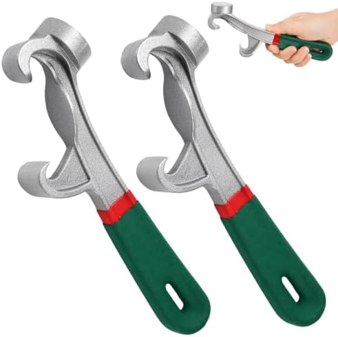 TOPZEA 2PK Bucket Opener Tool 5 Gallon, Aluminum Paint Can Pail Lid