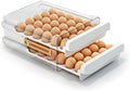 JOYZAN Egg Holder for Fridge 60 Count Large Capactity Egg Storage