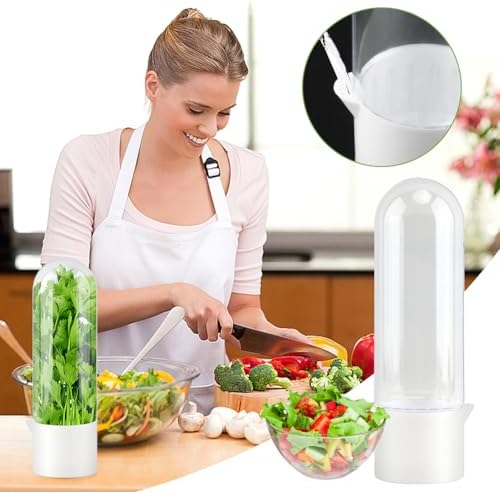 3Pcs Refrigerator Herb Keeper Containers with Herb Stripper