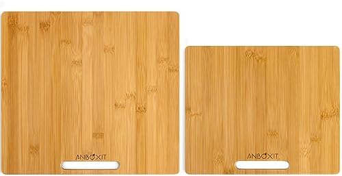 ANBOXIT Bamboo Sliding Tray for Coffee Maker
