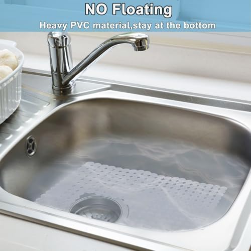 2 Pack Kitchen Sink Mat for Stainless Steel/Ceramic Sinks