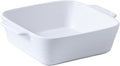 DOWAN 8x8 Baking dish, Square Baking Pan, Ceramic Casserole Dishes by DOWAN