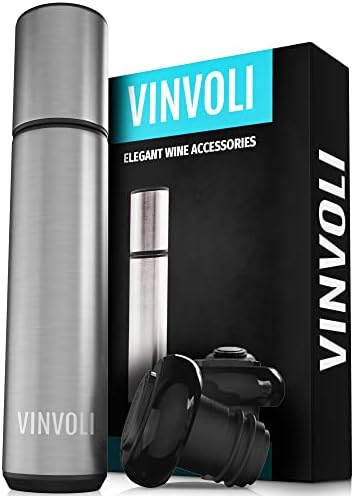 VINVOLI Wine Preserver Set - Deluxe 2026 Wine Vacuum Pump with 2