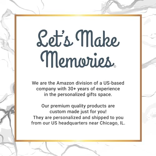 Let's Make Memories Personalized Made With Love Stoneware Casserole