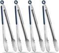 12-Inch Kitchen Tongs, Set of 4