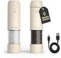 LARS NYSØM Electric Salt and Pepper Grinder Set, USB Rechargeable