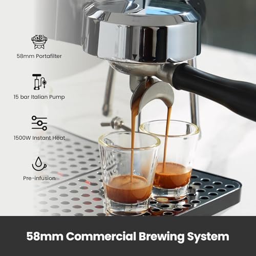 Gemilai Owl Espresso Machine, 15 Bar, G3006