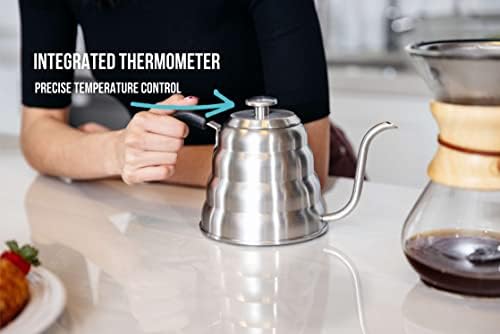 Barista Warrior Pour Over Kettle & Coffee Maker Set