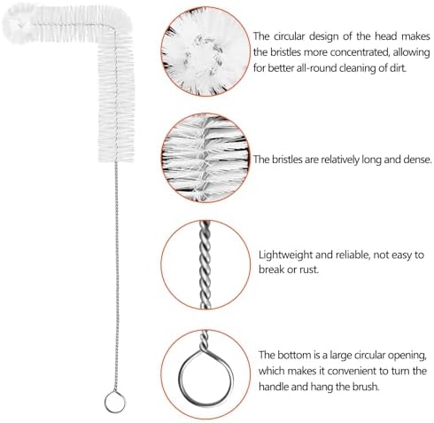 Artcome 3Pcs Ultimate 29" Long Handle Carboy Brush Set for