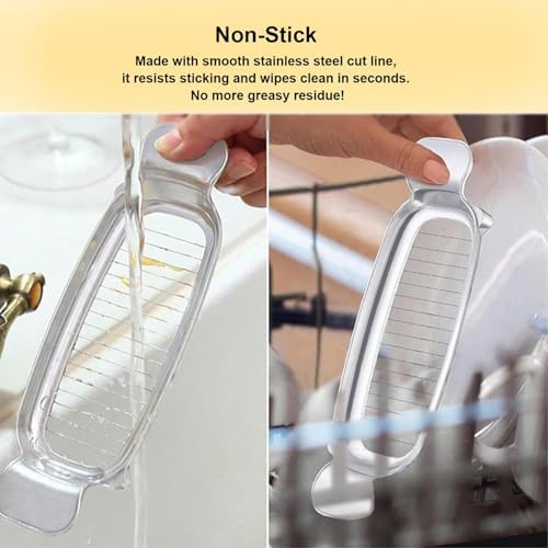 Butter Slicer Cutter & Cheese Cutter–Multi-Use Kitchen Tool for Evenly