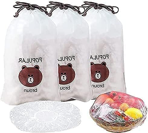 Fresh Keeping Bags, Plastic Sealing Bags Food Cover, Universal Kitchen Wrap by Home