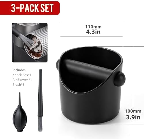 Li&Zhao Espresso Knock Box - Premium Knock Box for Espresso Machines