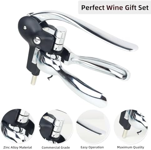 Wine Opener, Rabbit Corkscrew with Luxury Gift Box