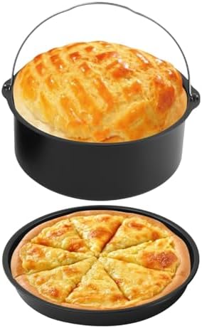 2pcs/set Air Fryer Accessories, Air Fryer Cake Barrel, Air Fryer Cake