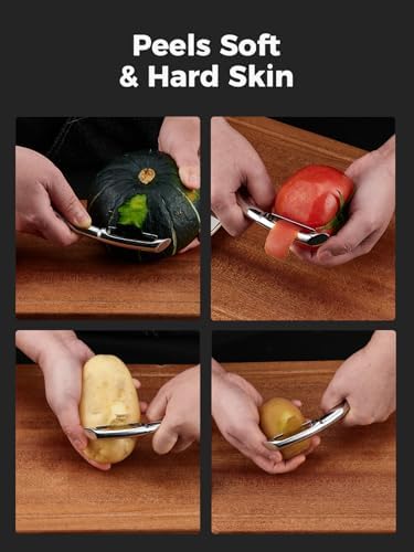 Vegetable Peeler – 304 Stainless Steel Potato Peeler for Kitchen